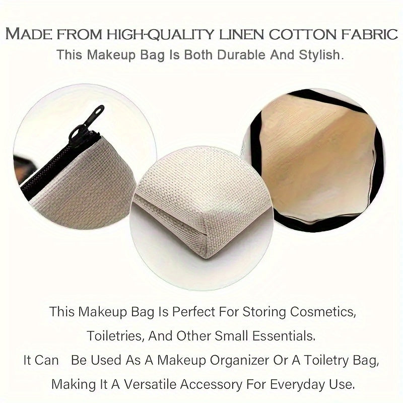 All My Fucking Meds Canvas Makeup Bag - Reusable Zipper Travel and Pill Organizer, Low Allergy, Perfect Gift for Women, Sisters, Birthdays and Christmas