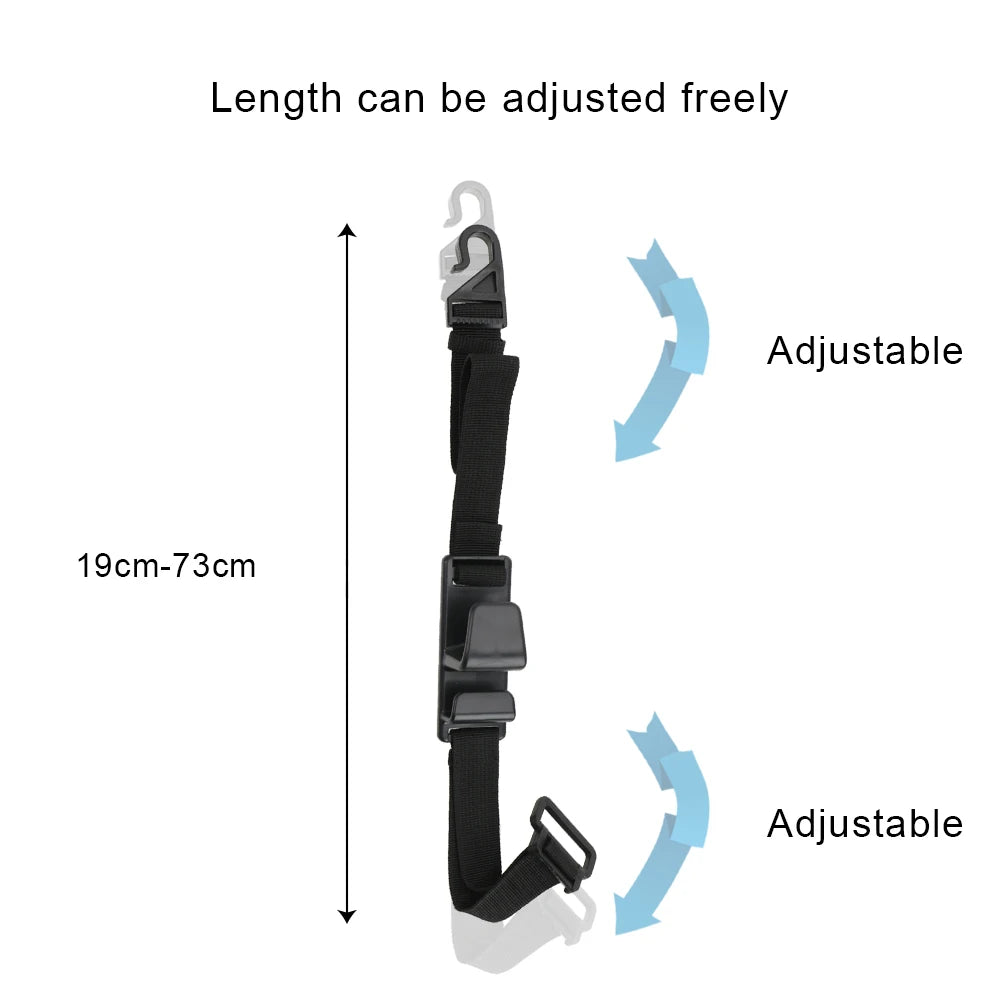 YOSOLO Universal Car Seat Headrest Hook – Adjustable Auto Hanger for Bags & Groceries