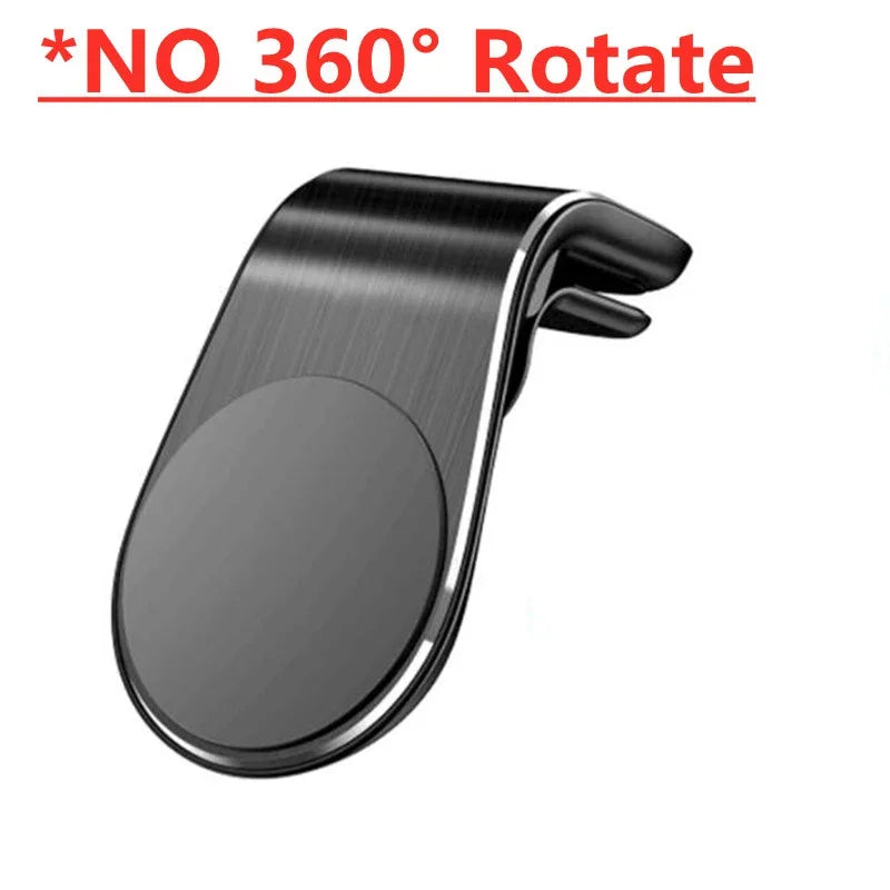 Magnetic Car Phone Holder – Air Vent Clip Mount for Mobile, GPS Support for iPhone, Xiaomi, Samsung, LG