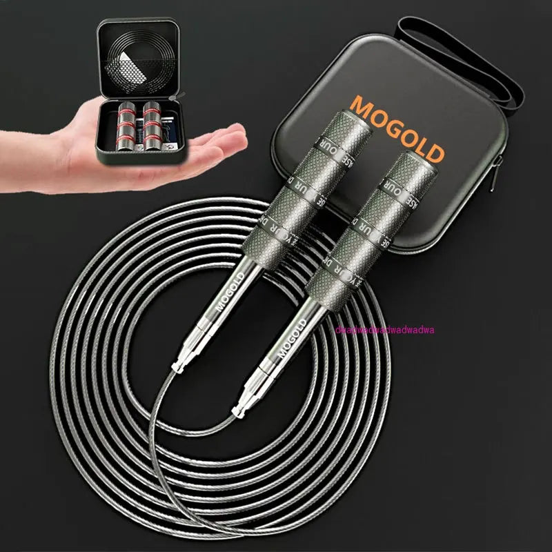 Telescopic Skipping Rope – Racing & Fitness Jump Rope for Students, Men & Women, Weight Loss