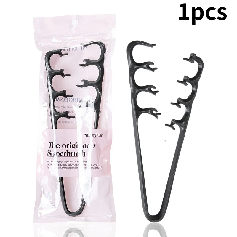 Volumizing Detangling Hair Comb – Wide Tooth Styling Brush for Men, Curly, Wavy & All Hair Types, Fluffy Texture Salon Tool