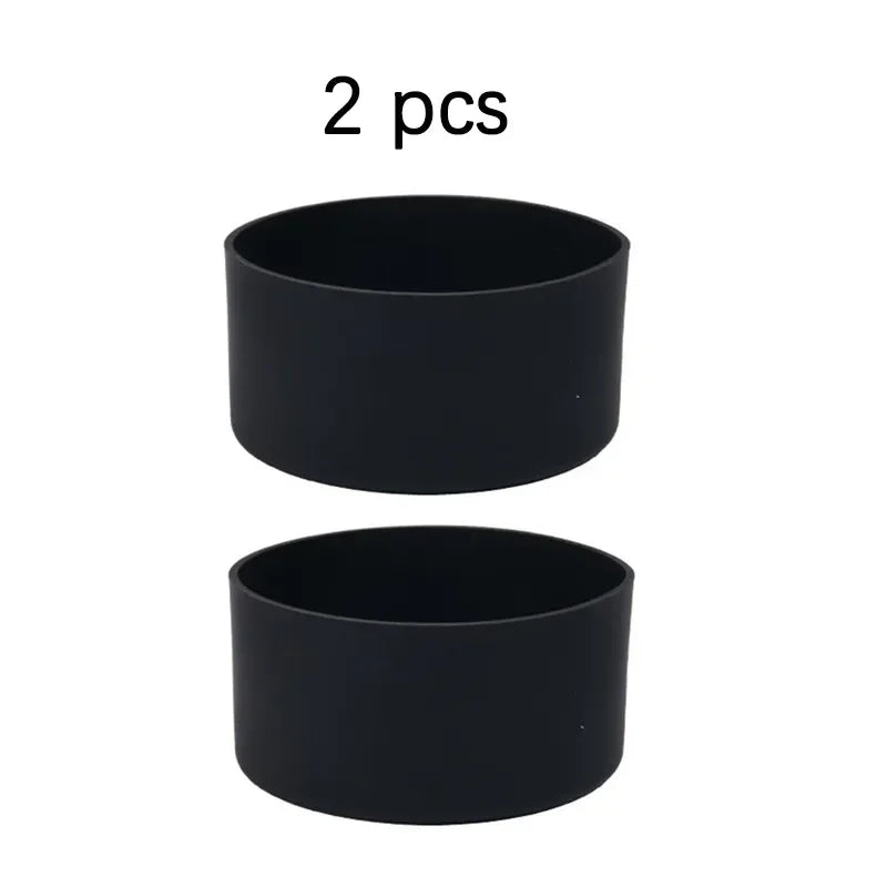 2PCS Silicone Boot Sleeve Covers – Bottom Protectors for Stanley 20/30/40oz Tumblers & Water Bottles
