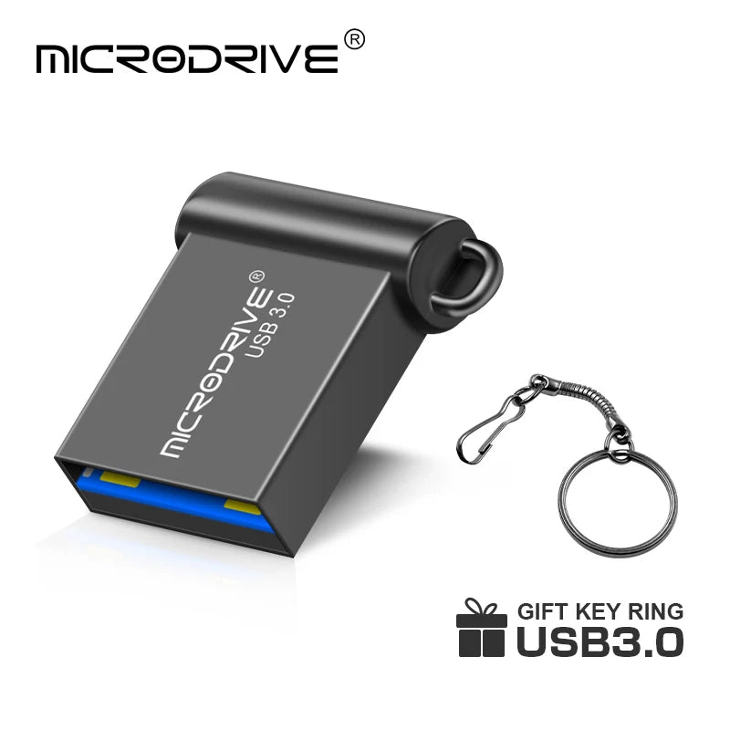 High-Speed USB 3.0 Mini Flash Drive – 16GB 32GB 64GB 128GB Portable USB Storage Key