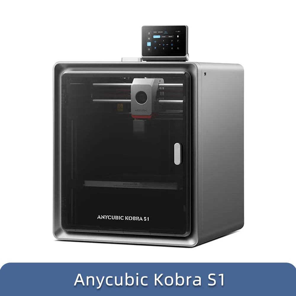 Anycubic Kobra S1 Combo Multi-Color 3D Printer – High Precision Core XY, Ultra-Quiet, Max Speed 600mm/s, Stable Structure