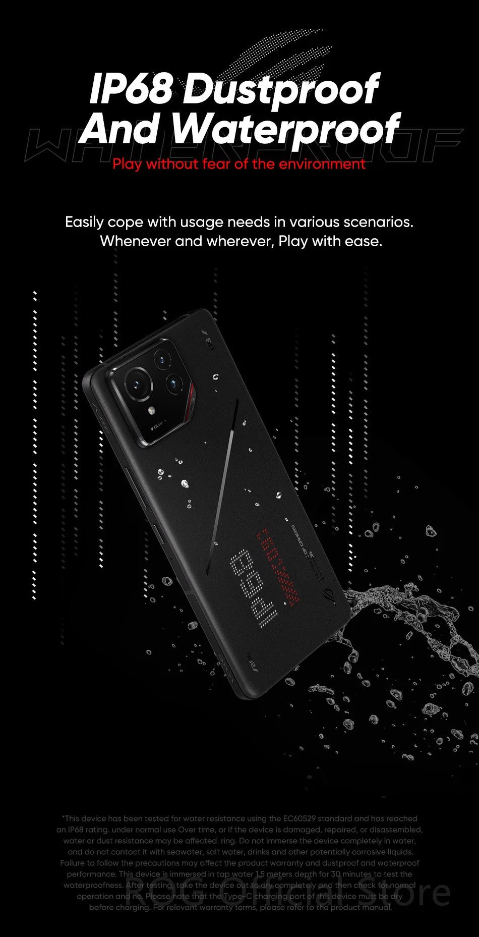 World Premiere ASUS ROG Phone 9 – Snapdragon 8 Elite 5G Smartphone, 6.78'' 185Hz AMOLED Display, 5800mAh, NFC, ROG 9 Pro