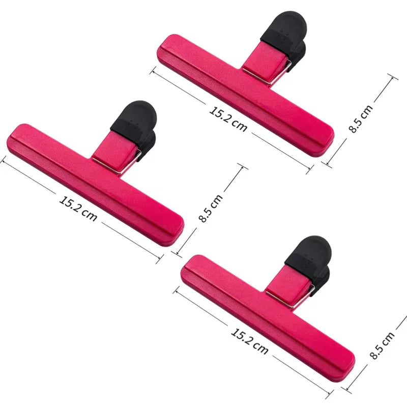 Portable Bag Clips – Plastic Kitchen Food & Snack Sealer Clamp for Storage and Organization