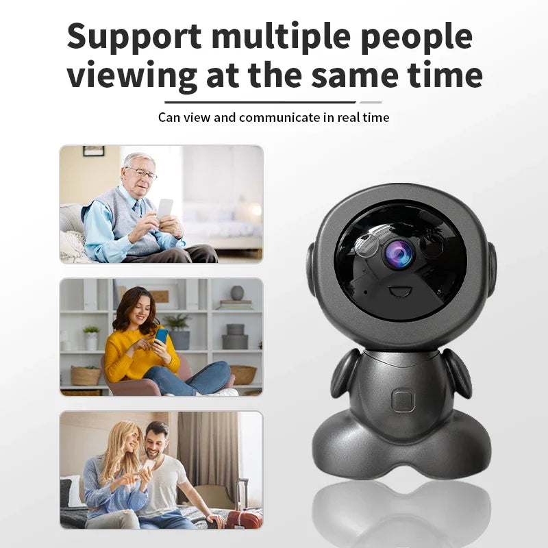 8MP WiFi Security Camera - Indoor HD PTZ Smart Home Surveillance with Auto Tracking, Night Vision & Baby/Pet Monitor