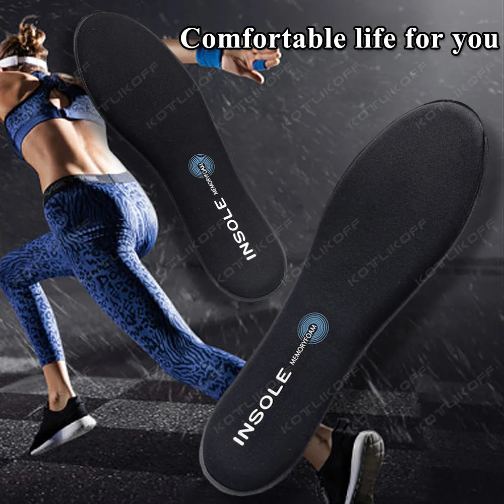 31CM Sport Running Soft Insoles – Memory Foam Orthopedic Foot Pads with Shock Absorption, Deodorizing & Plantar Fasciitis Support