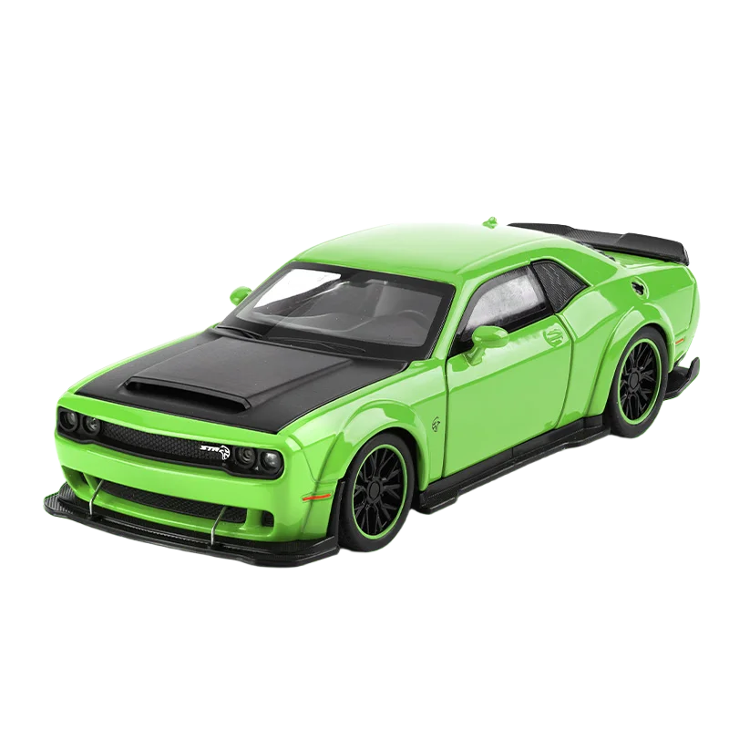 1:32 Dodge Challenger SRT Hellcat Redeye Diecast Model – V8 Alloy Metal American Muscle Sports Car Collectible