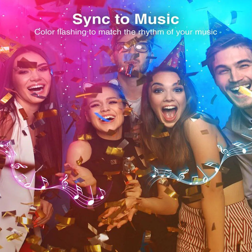 Tuya WiFi/Bluetooth Smart Bulb – Alexa and Google Assistant Compatible E27 RGB LED Lamp, 110V/220V Smart Light for Smart Life