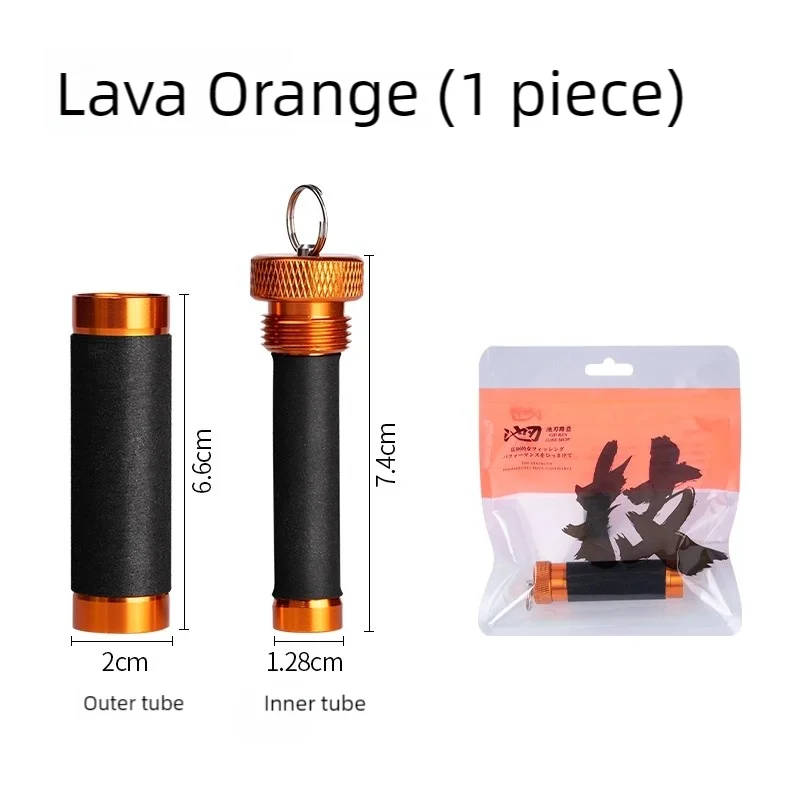 Aluminum Alloy Line Pull Rod — Rubber Anti-Slip Fishing Tool for Snag Pulling, Hook Tying, Knotting, and Hand Protection