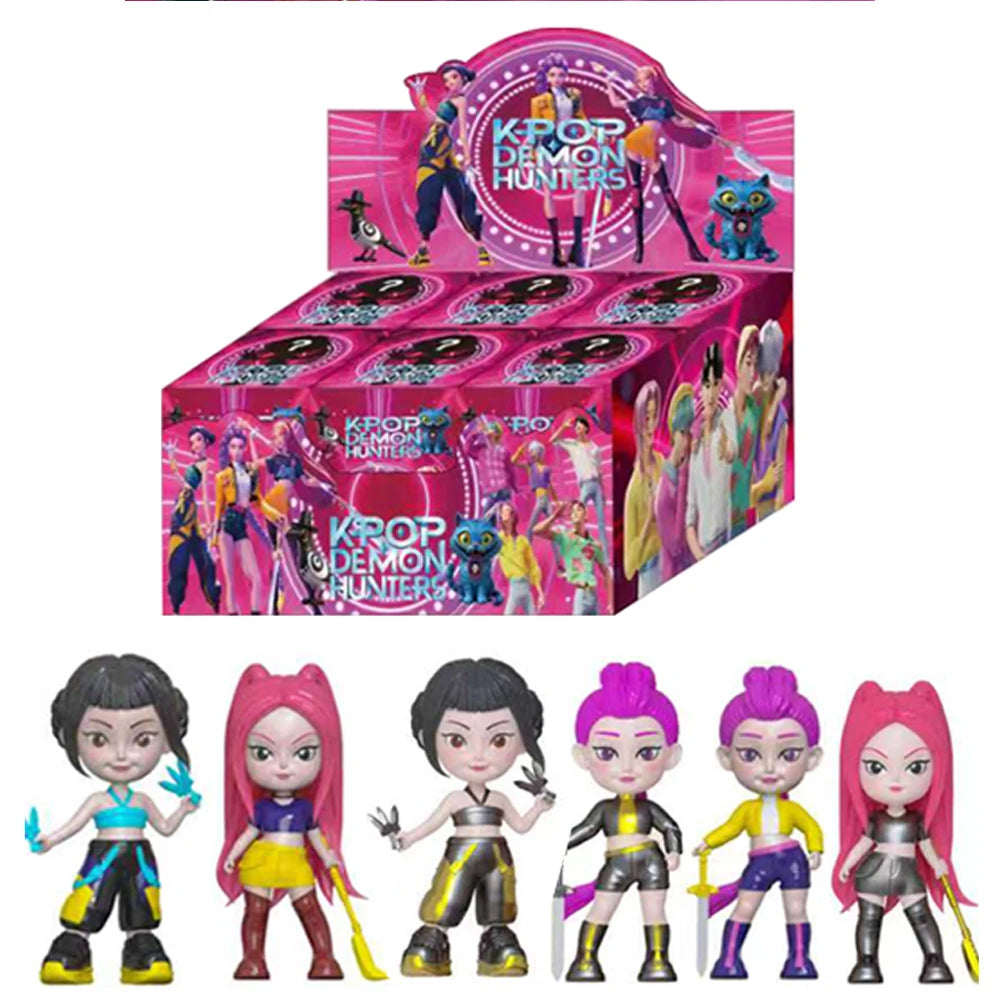 2025 KPop Devil Hunter Blind Box Vinyl Toy β Rumi Mira Zoi Anime Character Collectible Doll & Birthday Gift