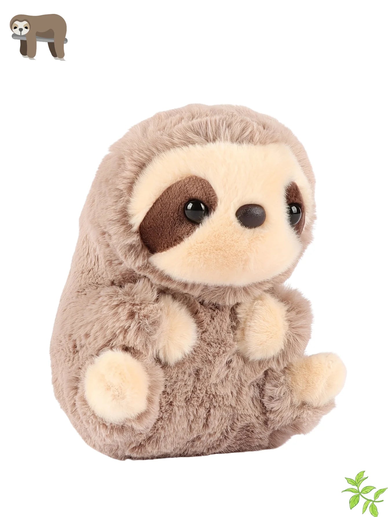 14cm Kawaii Sloth Plush Toy – Soft Stuffed Animal Doll, Cute Birthday Gift for Kids & Girls, Home Decor & Party Supply