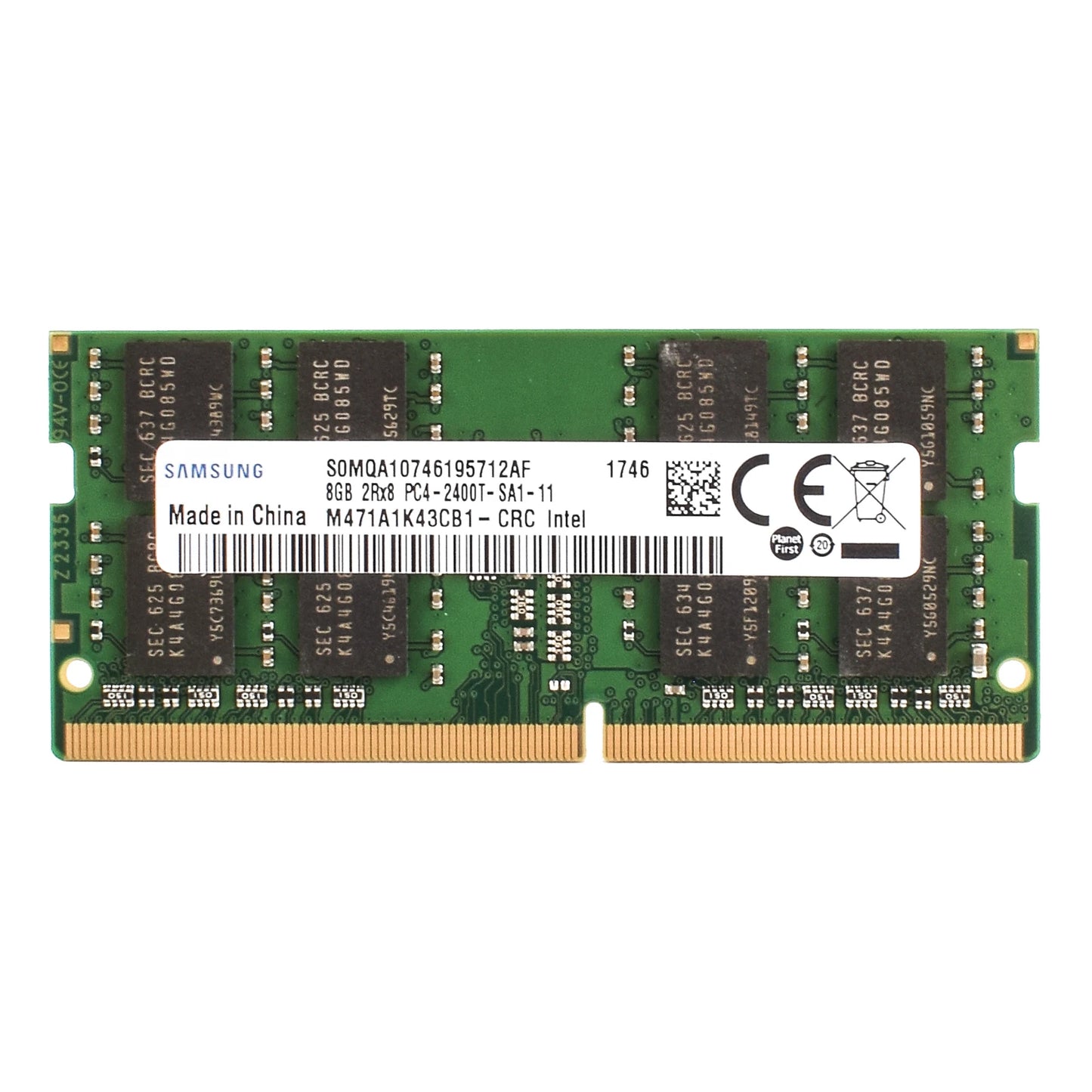 Samsung DDR4 SODIMM Laptop RAM – 4GB, 8GB, 16GB 2400MHz, 2666MHz, 3200MHz for Intel CPUs