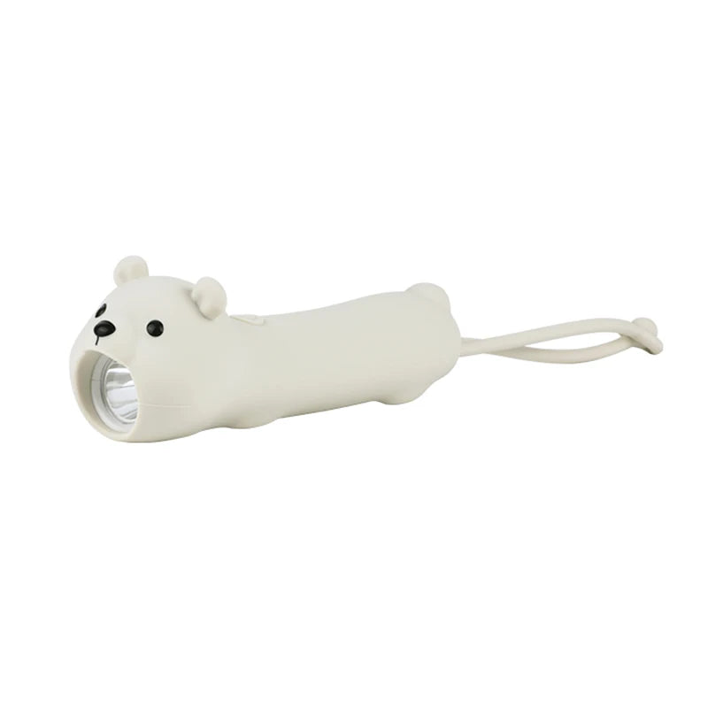 LED USB Rechargeable Flashlight – Soft Silicone Unicorn, Lion & Dog Torch for Kids, Portable Bedtime Story & Outdoor Light