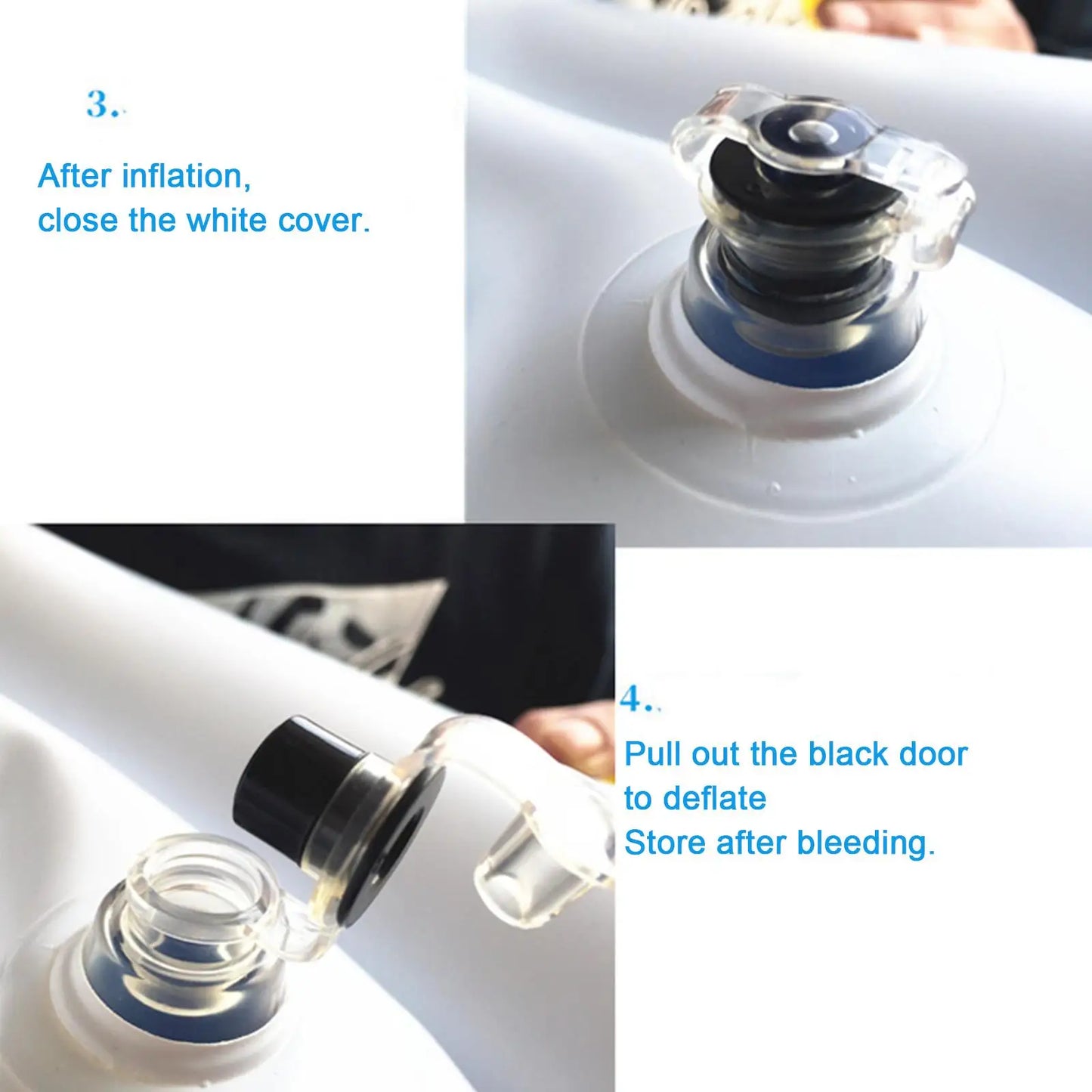 Inflatable Face Down Pillow for Eye Surgery Recovery - Portable Prone Pillow for Vitrectomy and Retina Sleeping Support