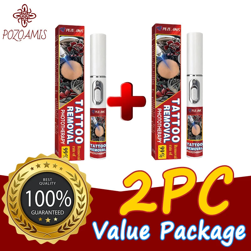 Blue Light Tattoo Removal Pen – Unisex, Suitable for All Ages, Free Shipping