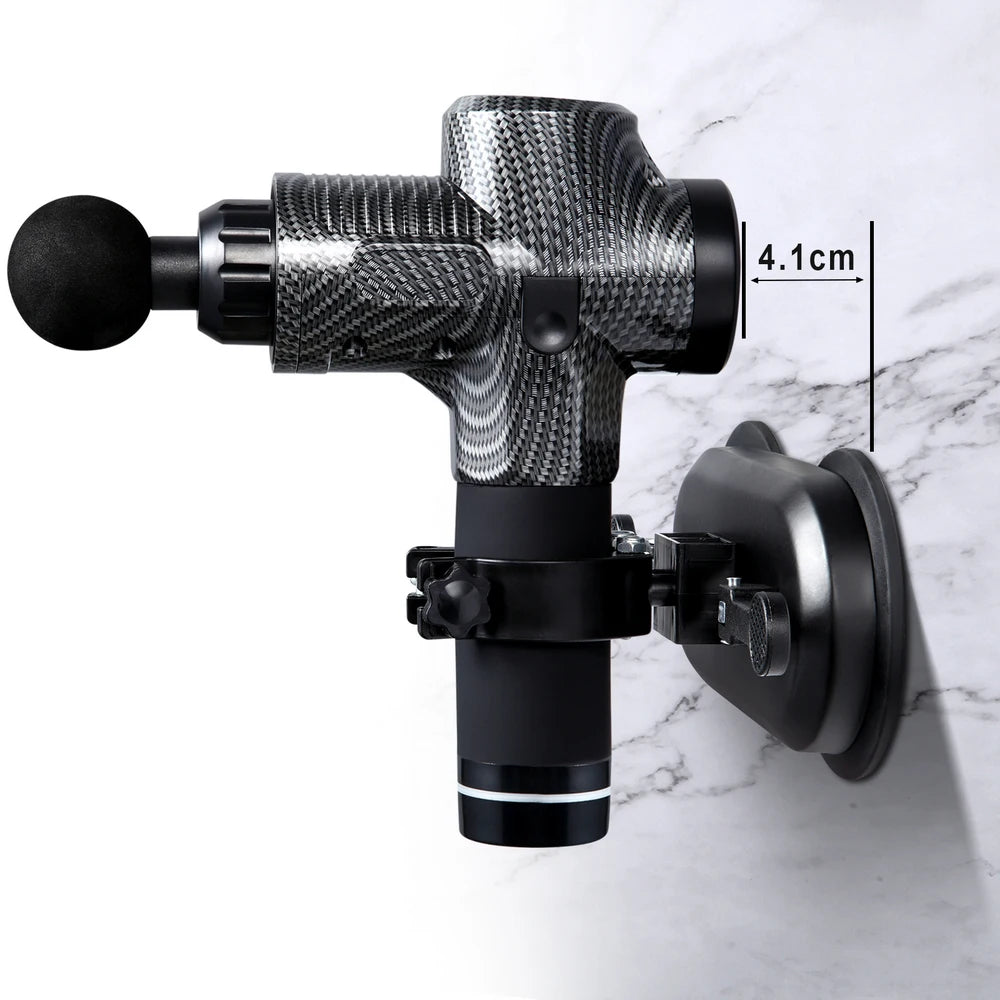 Suction Cup Massage Gun Holder: Hands-Free Fascia Gun Bracket - No Installation Needed, Massager Partner