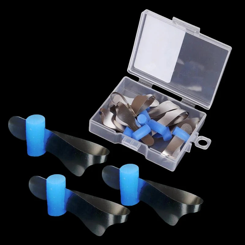 Dental Twin Anterior Matrix Orthodontic Contoured Metal Matrices – Polyester Dentist Matrix Materials