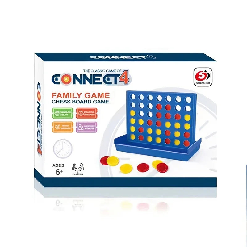 Classic Connect 4 Game – 2 Player Grid Game, Get 4 in a Row for Kids Ages 6+ | Backyard Fun & Family Game