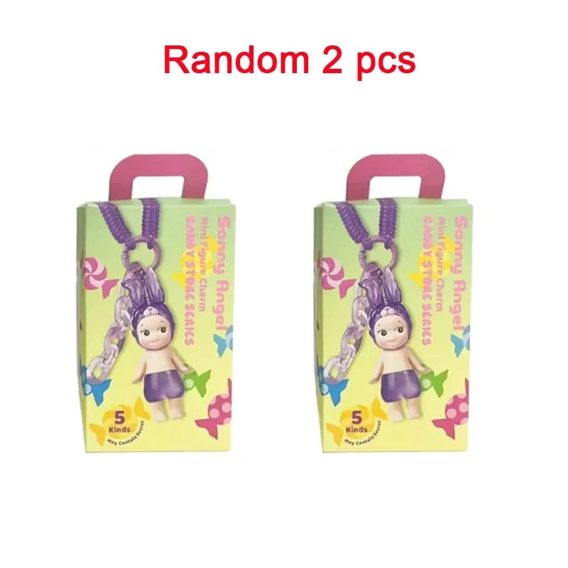 Sonny Angel Candy Shop Blind Box — Mini Character Pendant Keychain Doll Collectible Gift for Kids & Fans