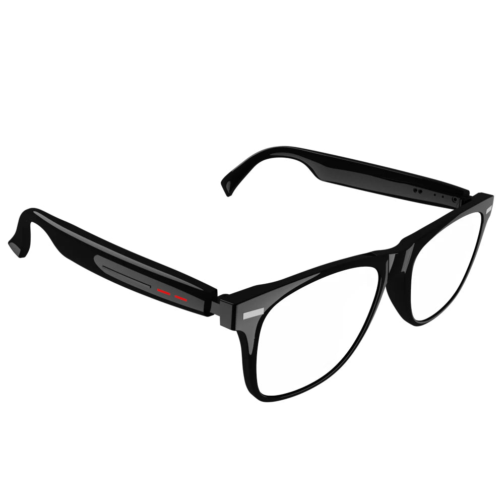 Smart Bluetooth Sunglasses for Men — Touch Control, Music & Calls, Remote Camera, Stereo Mic, AI Voice Assistant for Android & iOS