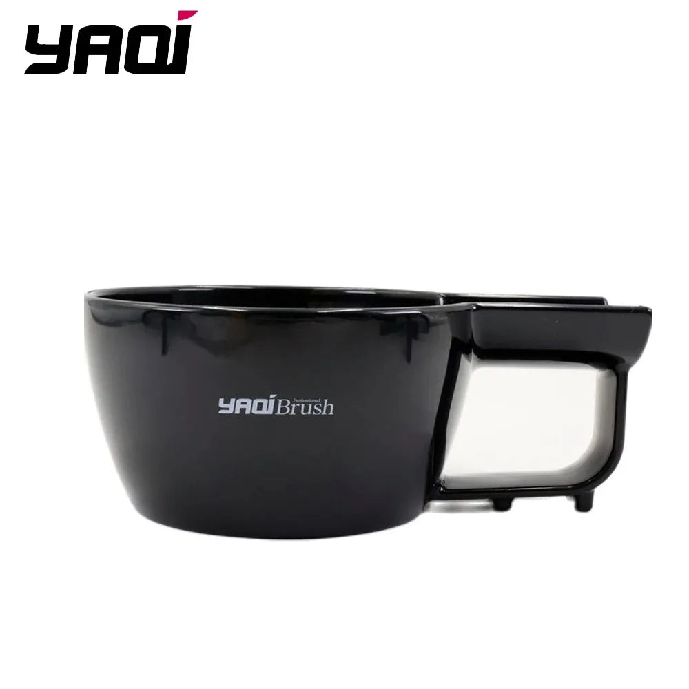 Yaqi High-Quality Dark Blue Plastic Shaving Bowl – For Men’s Shaving Brush