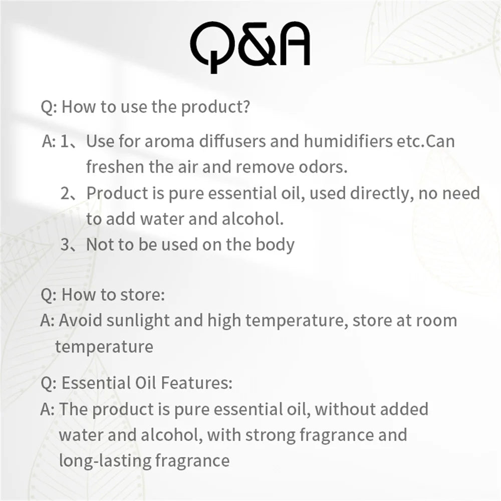 500ml Essential Oils for Diffusers - Perfume Oil & Air Freshener for Home & Hotel Fragrance Devices