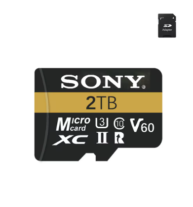 Original SONY Micro SD Card – 2TB, 1TB, 512GB, 128GB High-Speed TF Memory Card for Drone, Audio, PC & PS5 Game