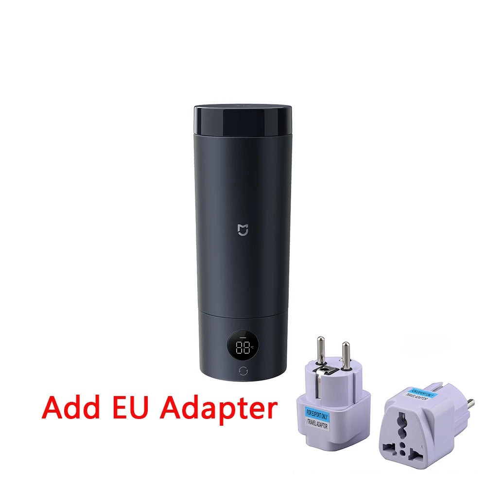 XIAOMI Mijia Portable Electric Kettle 2 — 350ml Smart Temperature Insulated Thermos Cup Fast Water Boiler for Travel