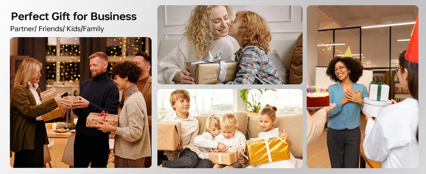 New A4 Portable Wireless Printer M832 – Inkless Thermal 300DPI Mobile Printer for Travel, Work & Home, Android & iOS Support