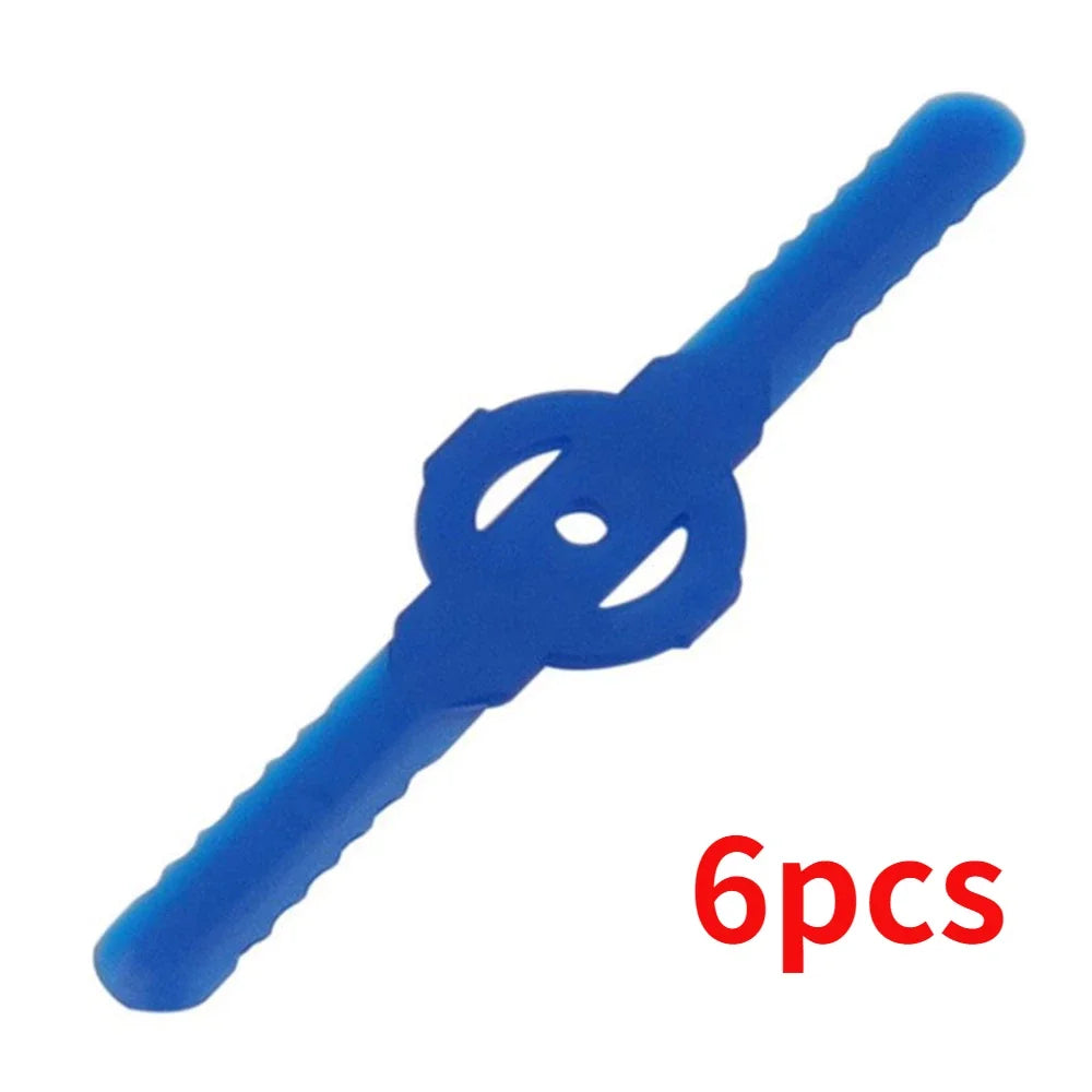6/12/20PCS String Trimmer Head Blades — Plastic Cutter Replacement for Lawn Mower & Weed Wacker