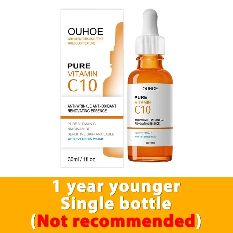 Vitamin C Face Serum – Wrinkle Remover, Lifting & Firming Anti-Aging Essence for Brightening & Nourishing Skin