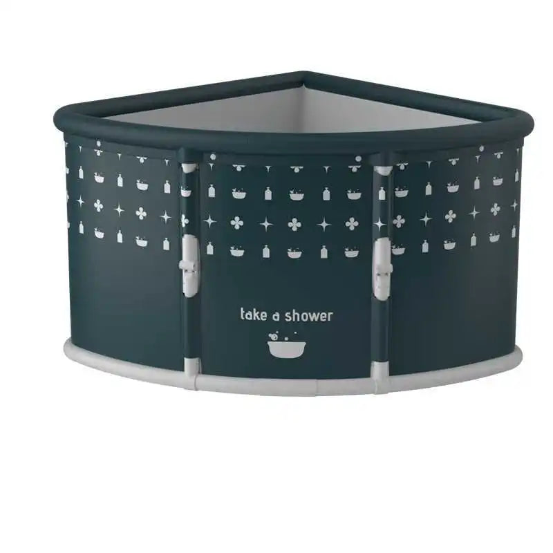 Portable Foldable Bathtub – Collapsible Home Spa Bath for Adults & Kids, Travel & Camping Space-Saving Design