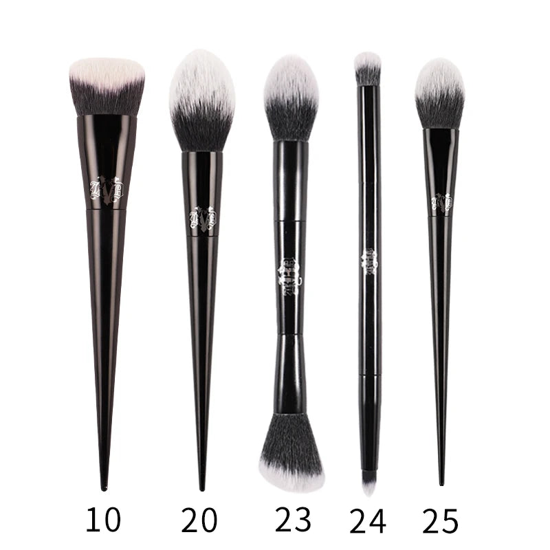 Kat Von D Makeup Brush Set β KVD Foundation, Blush, Highlight, Concealer, Powder & Eyeshadow Brushes Kit