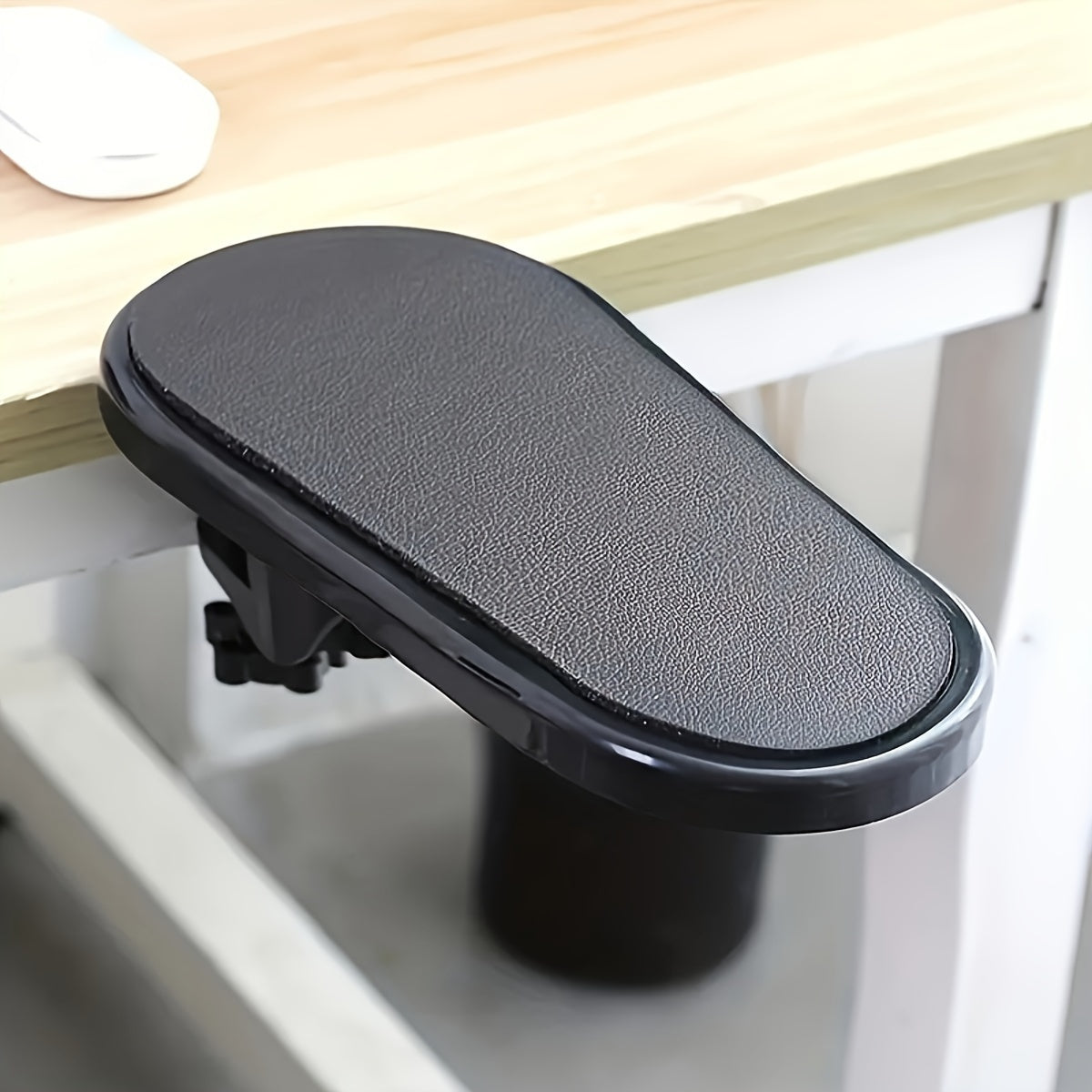 Office Desk Computer Armrest Support - Ergonomic Mouse Wrist Rest for Comfortable Workstation Setup
