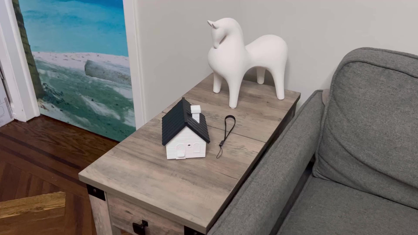 Bark Box - Anti-Barking Device for Dogs, Ultrasonic Bark Deterrent, 50 Ft. Indoor/Outdoor Bark Stopper, Suitable for Small, Medium, Large Dogs, Black/White