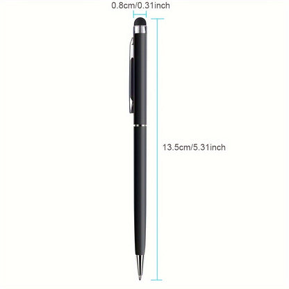 10pcs Universal 2 in 1 Stylus Pen - Touch Pen for iOS, Android, Drawing, Capacitive Pencil for iPad, Samsung, Xiaomi Smartphones