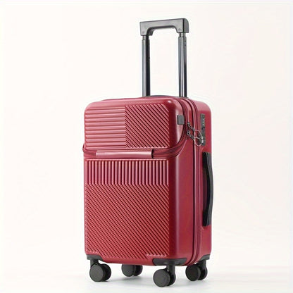 20/22/24/26 Inch Suitcase - Travel Boarding Case with Password Lock, Functional Luggage for Daily Use, Unisex