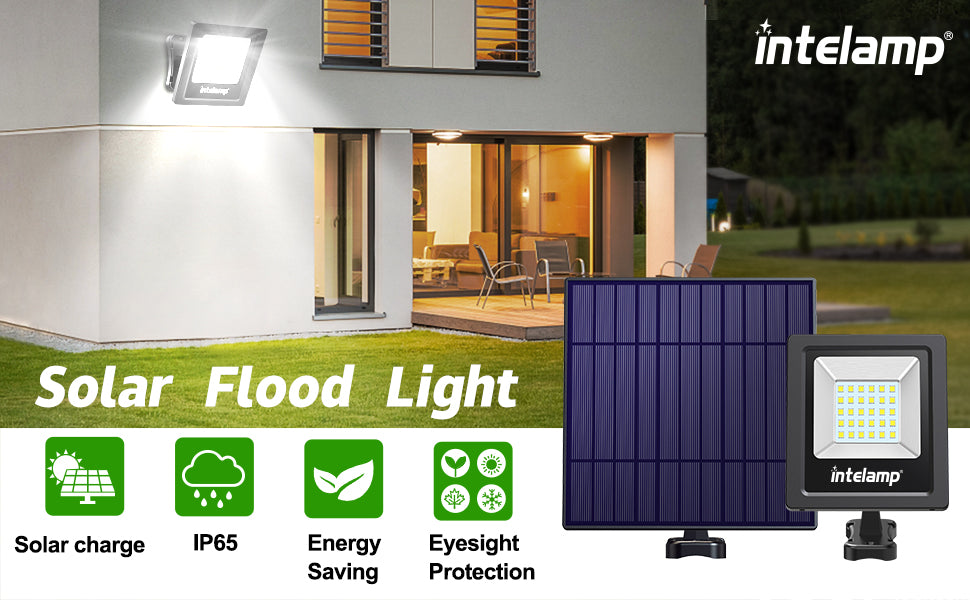 2PCS Solar Outdoor Street Lights — Super Bright IP65 Waterproof for Garden & Patio