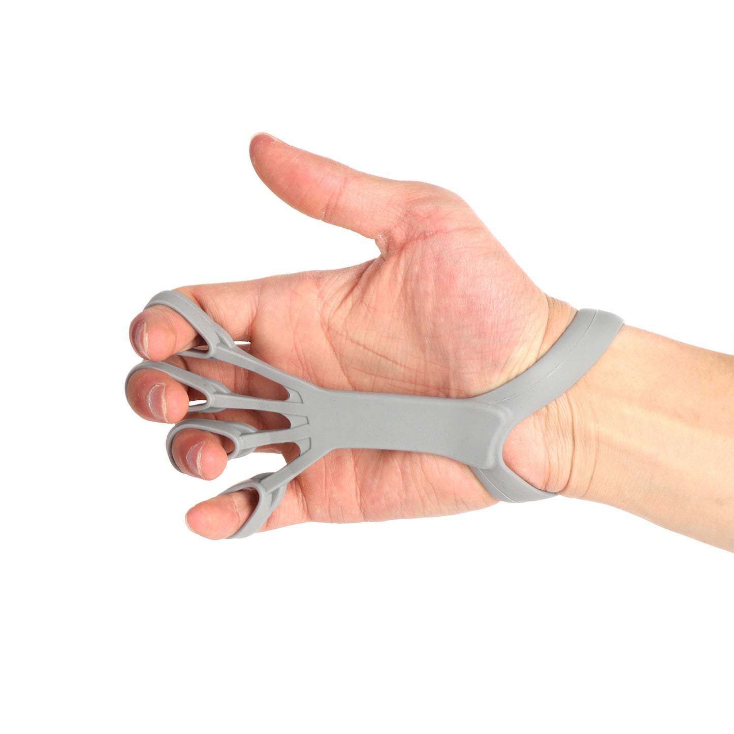 Silicone Hand Grip Strength Trainer — Wrist & Finger Resistance Ball for Adults & Kids, Rehab Therapy & Stress Relief