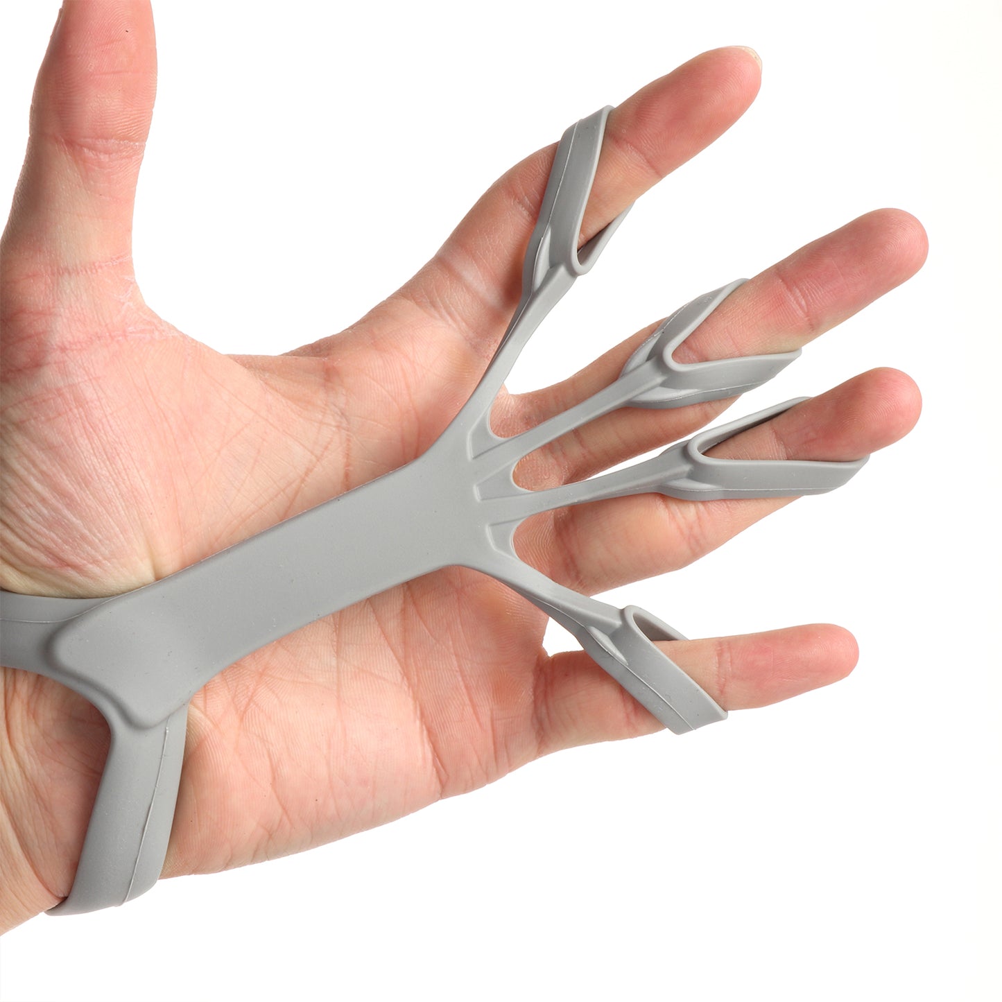 Silicone Hand Grip Strength Trainer — Wrist & Finger Resistance Ball for Adults & Kids, Rehab Therapy & Stress Relief