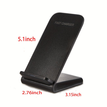30W Fast Wireless Charger Stand Dock – Compatible with Apple iPhone, Samsung, Android Phones (UK)