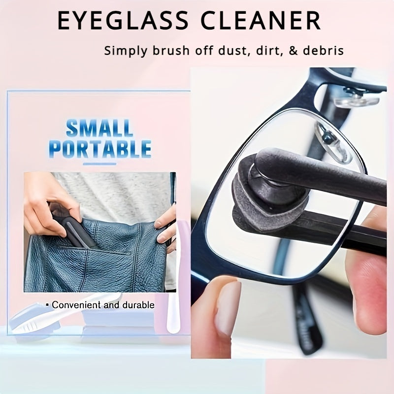 PEEPS Portable Eyeglass Cleaning Kit - Safe and Efficient with Microfiber Brush, Lens Cleaner, and Cloth, Perfect Eye Care Accessory and Gift
