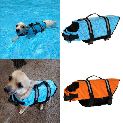 Premium Dog Life Jacket with Ergonomic Handle – Adjustable and Buoyant for Maximum Water Safety