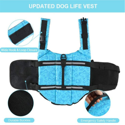 Premium Dog Life Jacket with Ergonomic Handle – Adjustable and Buoyant for Maximum Water Safety