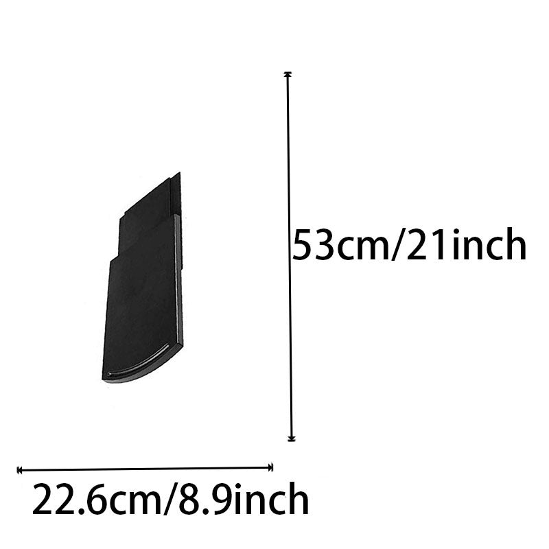 Sliding Coffee Machine Tray - 12" Rolling Tray for Coffee Pots, Blenders, and Toasters with Smooth Rolling Wheels