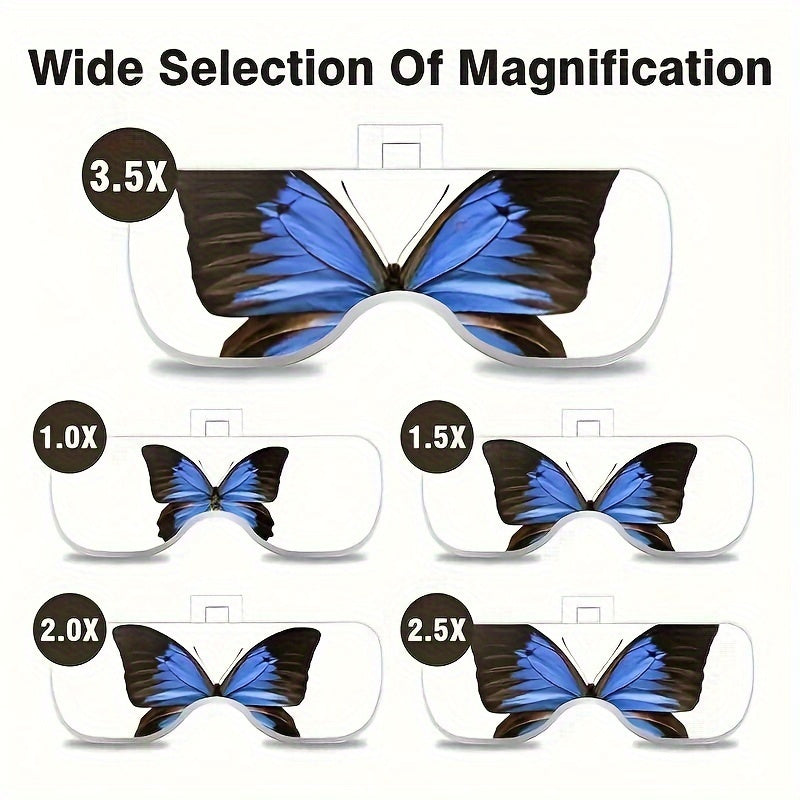 2 LED Headband Magnifier with 5 Replaceable Lenses - Reading Loupe for Jewelry & Electronics Repair (1.0X, 1.5X, 2.0X, 2.5X, 3.5X)