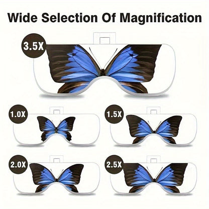 2 LED Headband Magnifier with 5 Replaceable Lenses - Reading Loupe for Jewelry & Electronics Repair (1.0X, 1.5X, 2.0X, 2.5X, 3.5X)