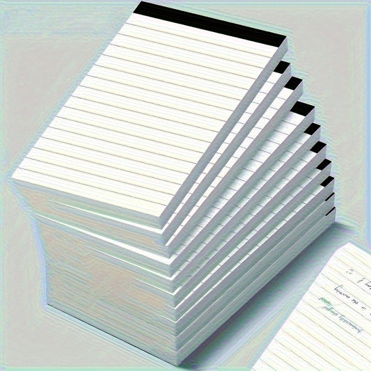 5/10pcs All-Purpose Note Pads - 3x5 Inch Lined Memo Pads, 30 Sheets Each - Ideal for School, Office, Back to School Supplies, Notebooks, Aesthetic School Supplies